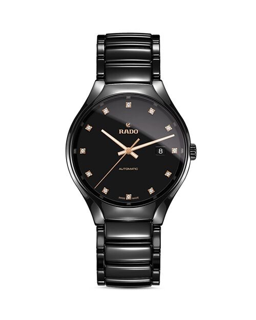 

Настоящие часы, 40 мм RADO, цвет Black