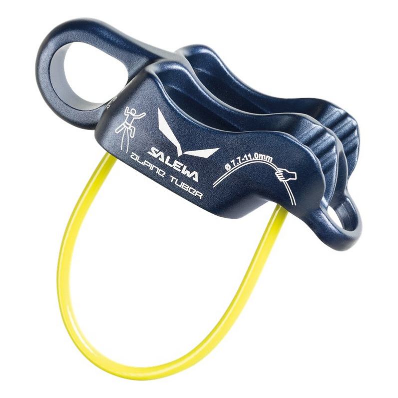 Страховочное устройство Alpine Tuber Salewa, синий страховочное устройство climbing technology click up kit blue