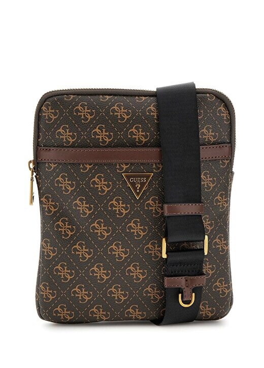 

Коричневая мужская сумка-мессенджер 2X23x19 см VEZZOLA SMART COMPAC CROSSBODY FLAT Guess, коричневый