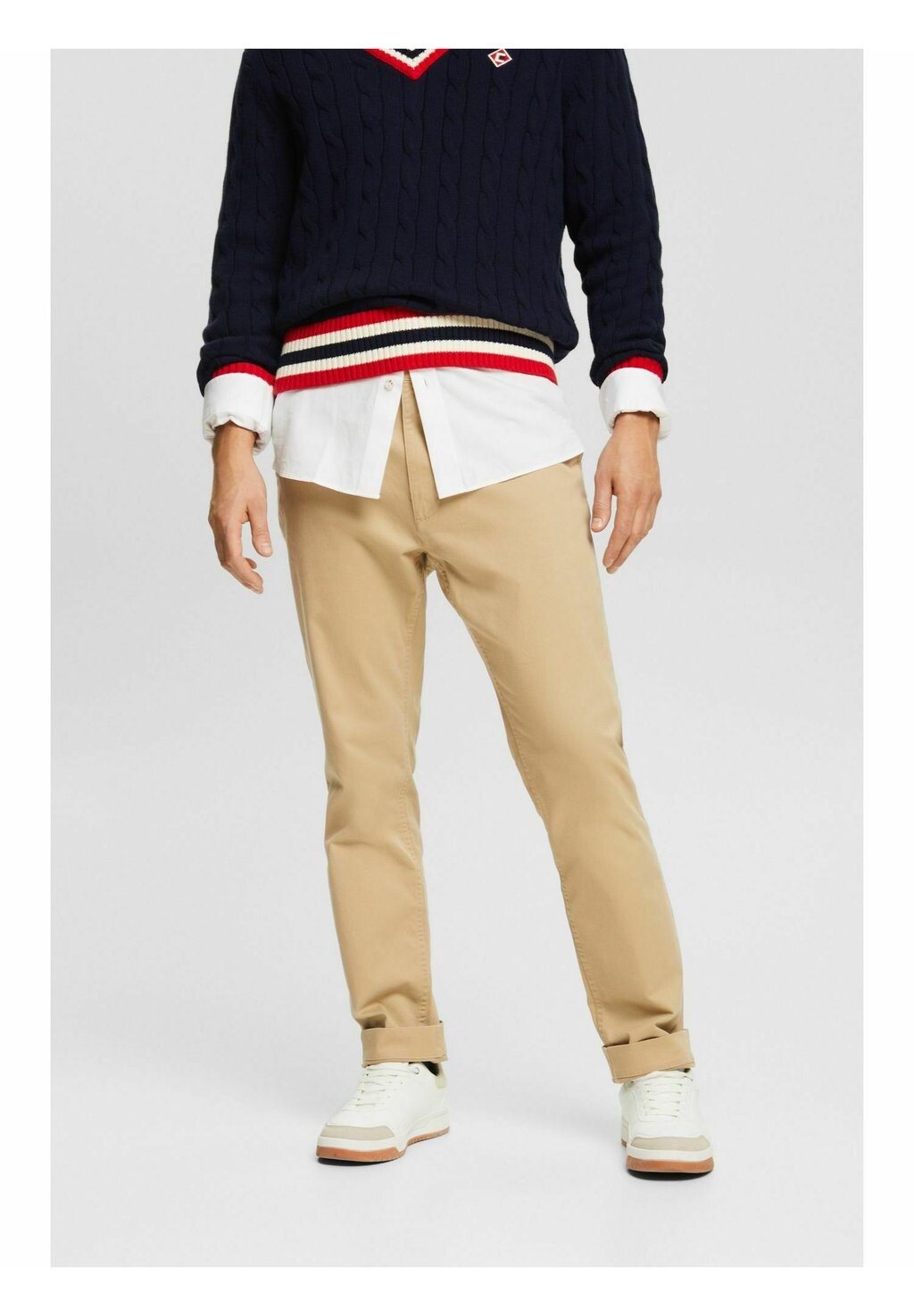 

Брюки чинос SLIM FIT Esprit, цвет beige
