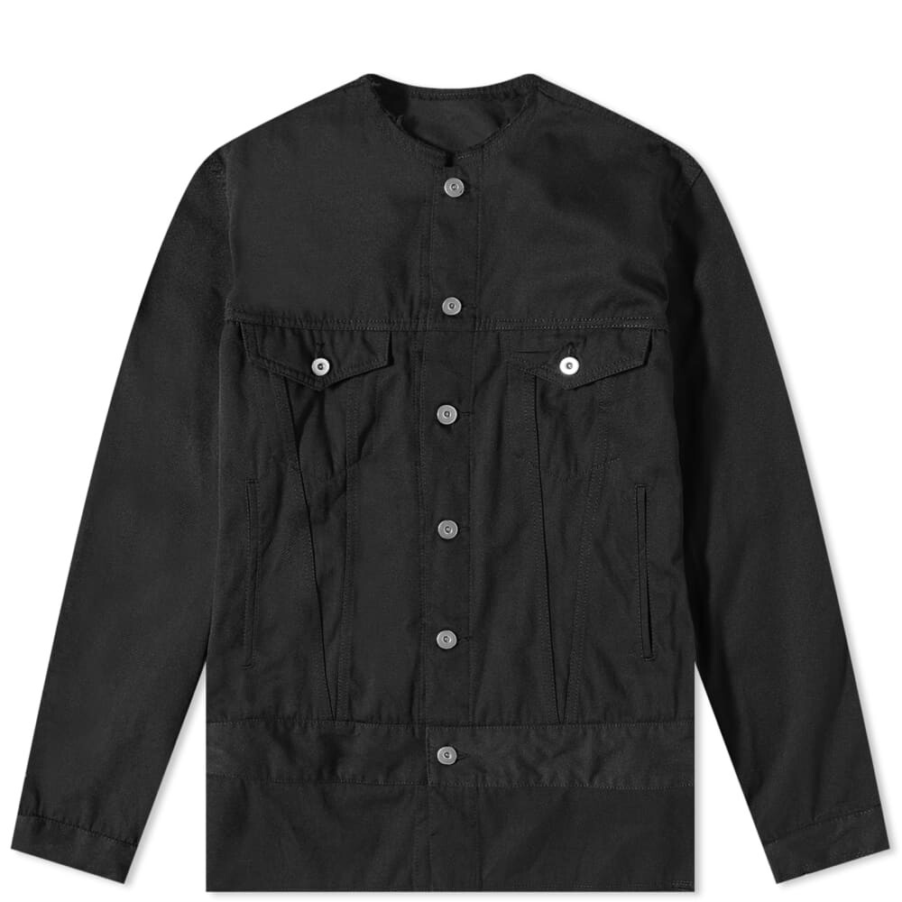 

Черная рубашка с принтом Comme des Garçons Black, черный
