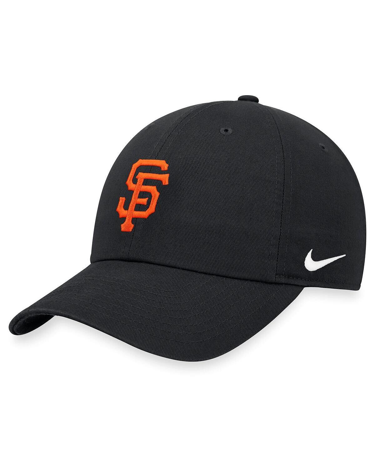 

Мужская черная регулируемая кепка San Francisco Giants Heritage 86 Nike