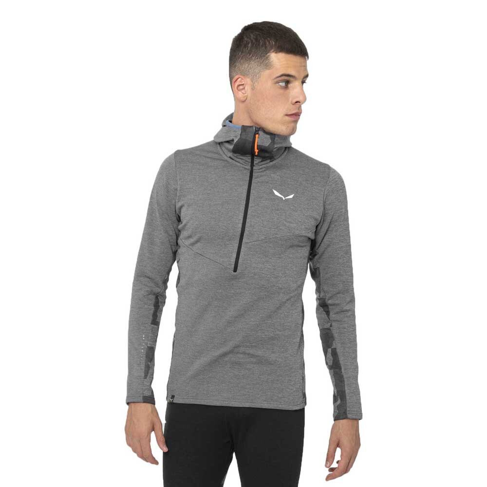 

Худи Salewa Boe Alpine Merino, серый