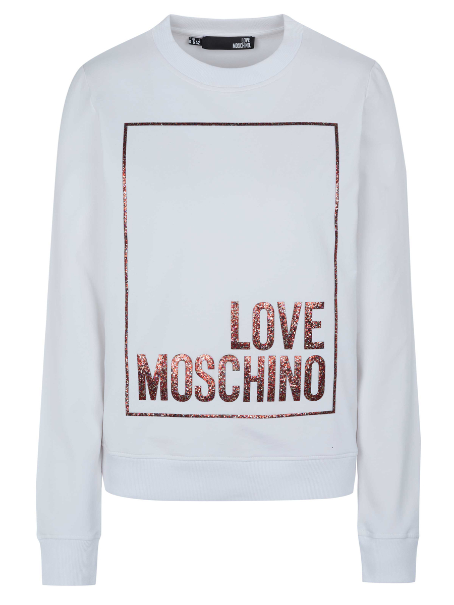 

Пуловер Love Moschino, белый