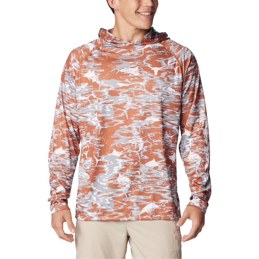 

Футболка с длинным рукавом Columbia Texas Longhorns, оранжевый