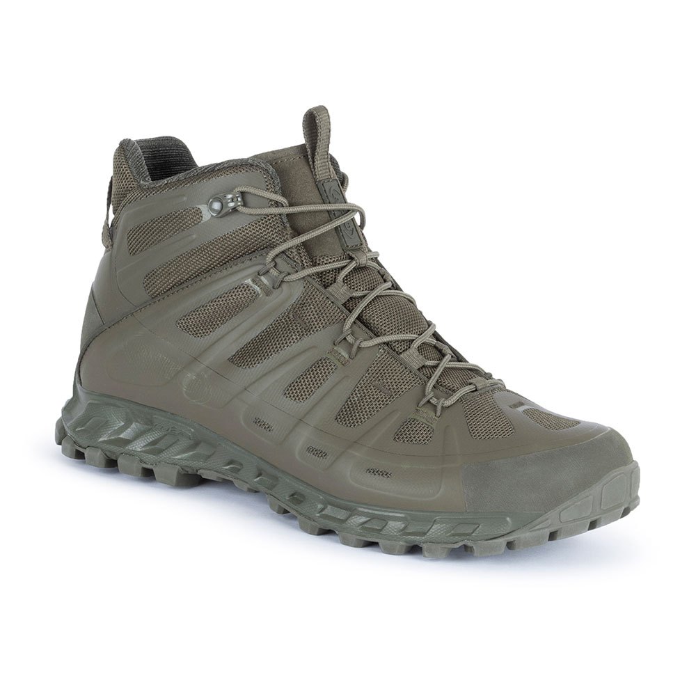 Ботинки Aku Selvatica Tactical Mid Goretex Hiking, зеленый