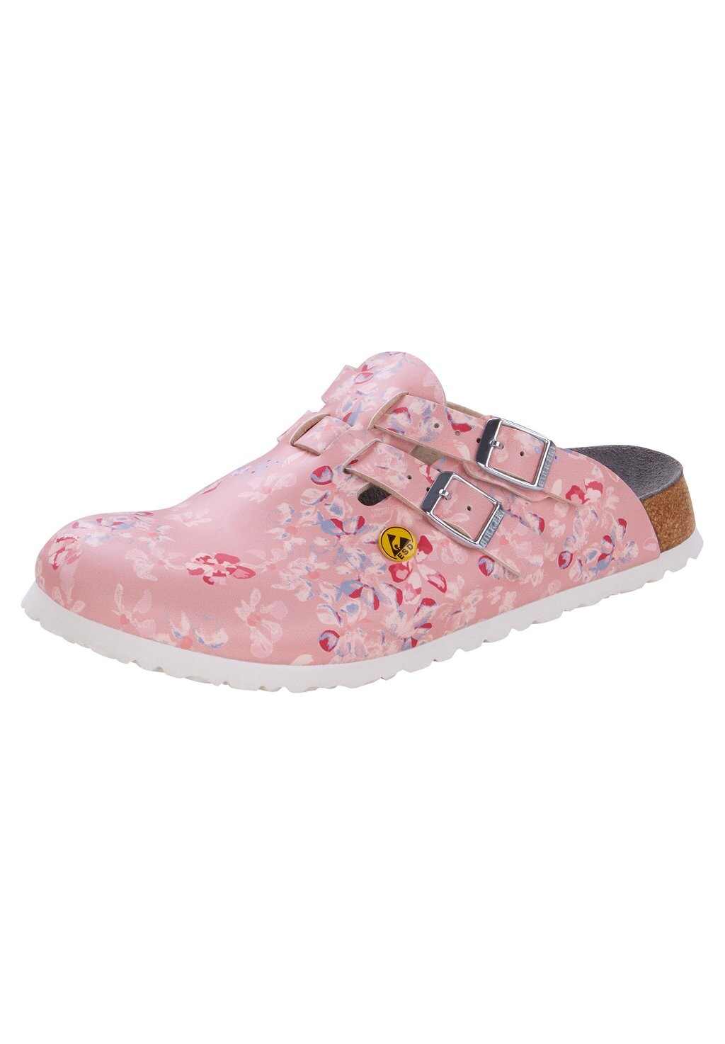 Туфли-лодочки на плоской подошве KAY ESD FLOWER ROSE Birkenstock, цвет rosa шлёпанцы на плоской подошве tokio esd birkenstock цвет blau