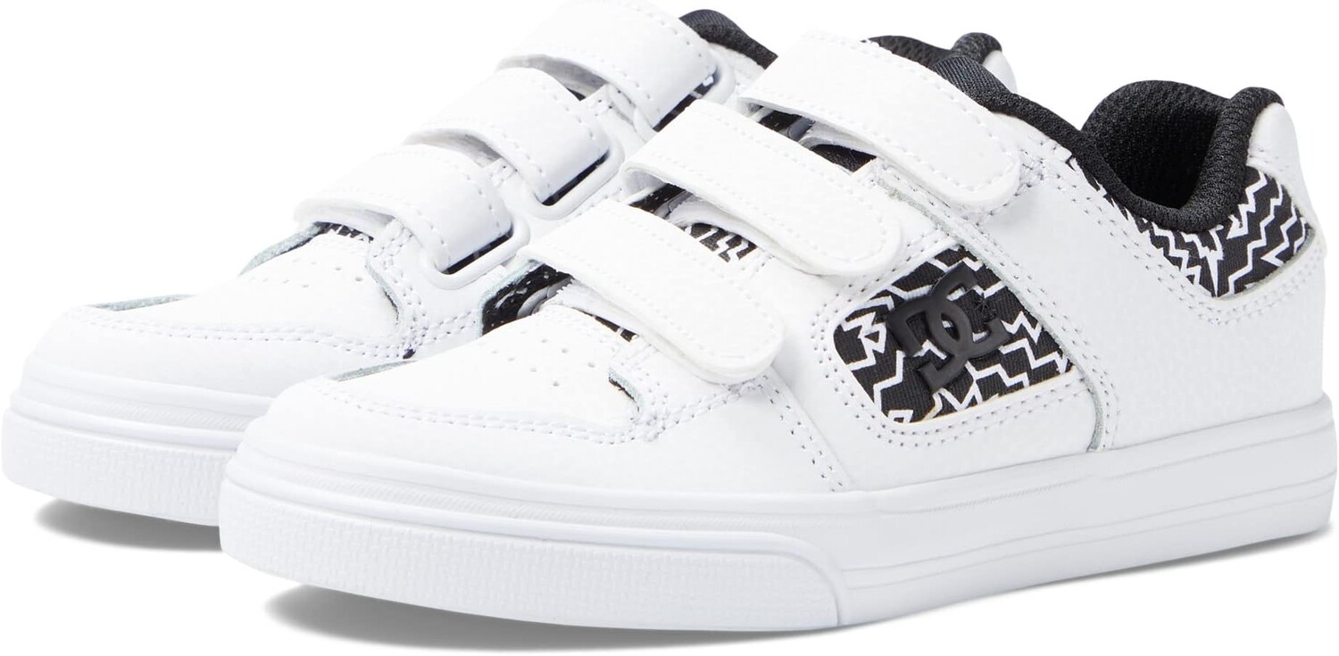 

Кроссовки Pure V DC, цвет Black/White Print