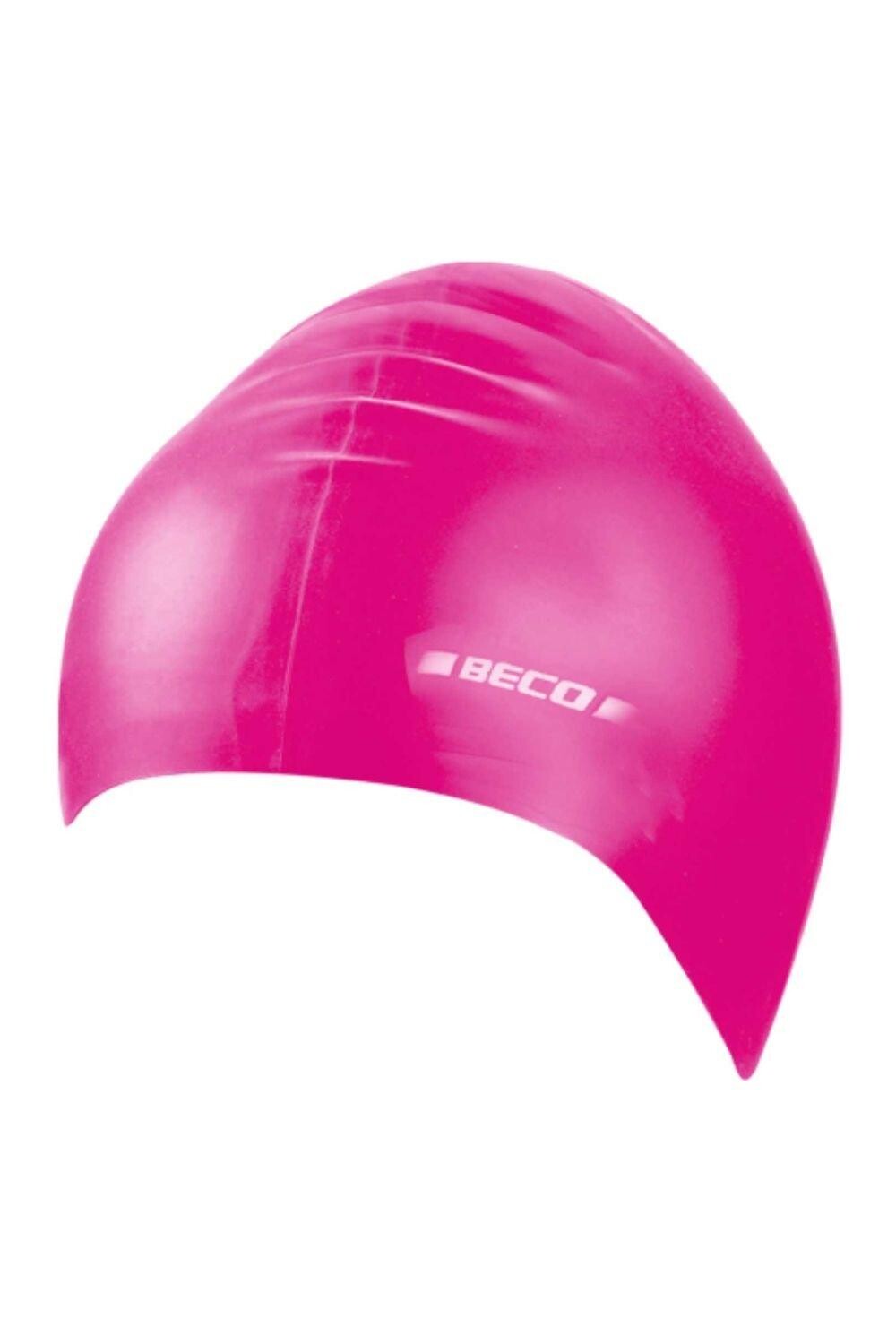 

Силиконовая шапочка для плавания для взрослых Beco, розовый