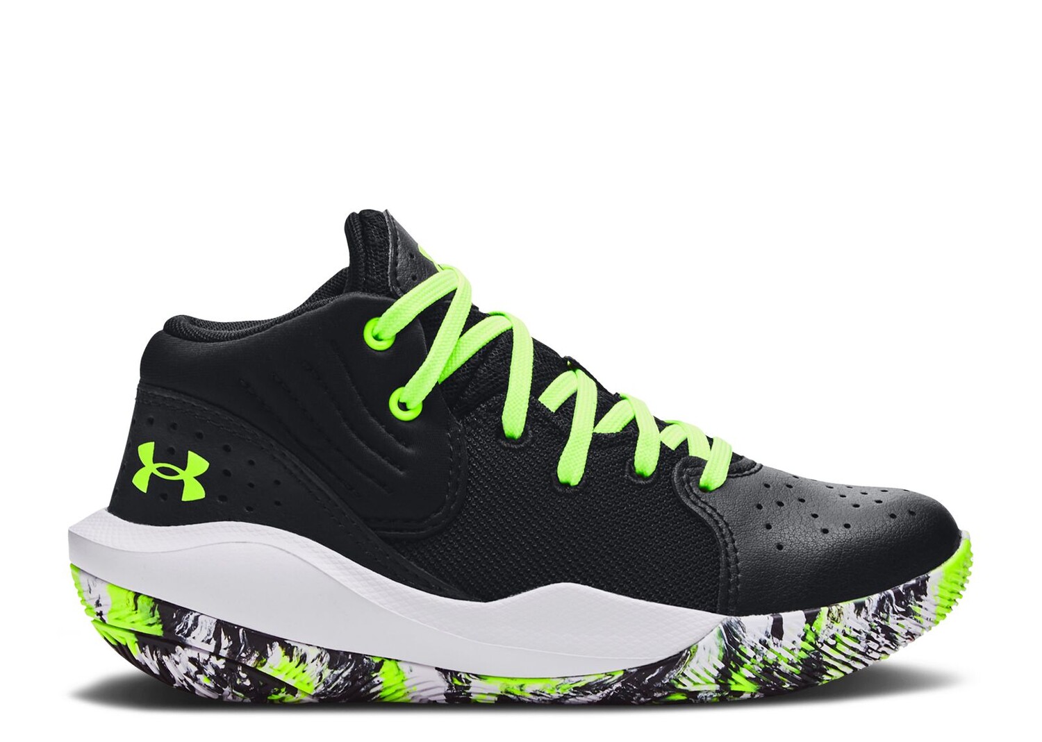 

Кроссовки Under Armour Jet '21 Ps 'Black Lime', черный