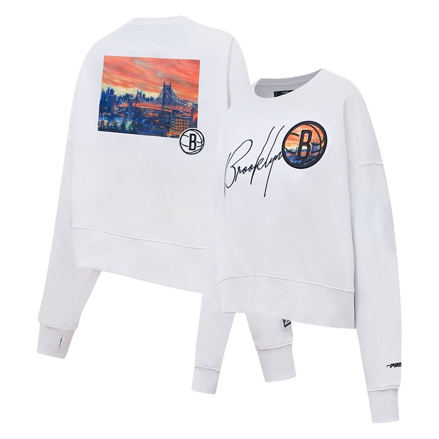 

Толстовка Pro Standard Brooklyn Nets, белый