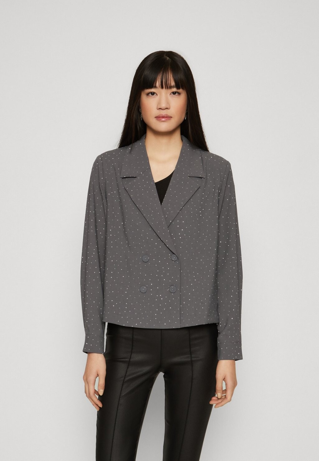 

Блейзер YAS YASRHINE, цвет medium grey
