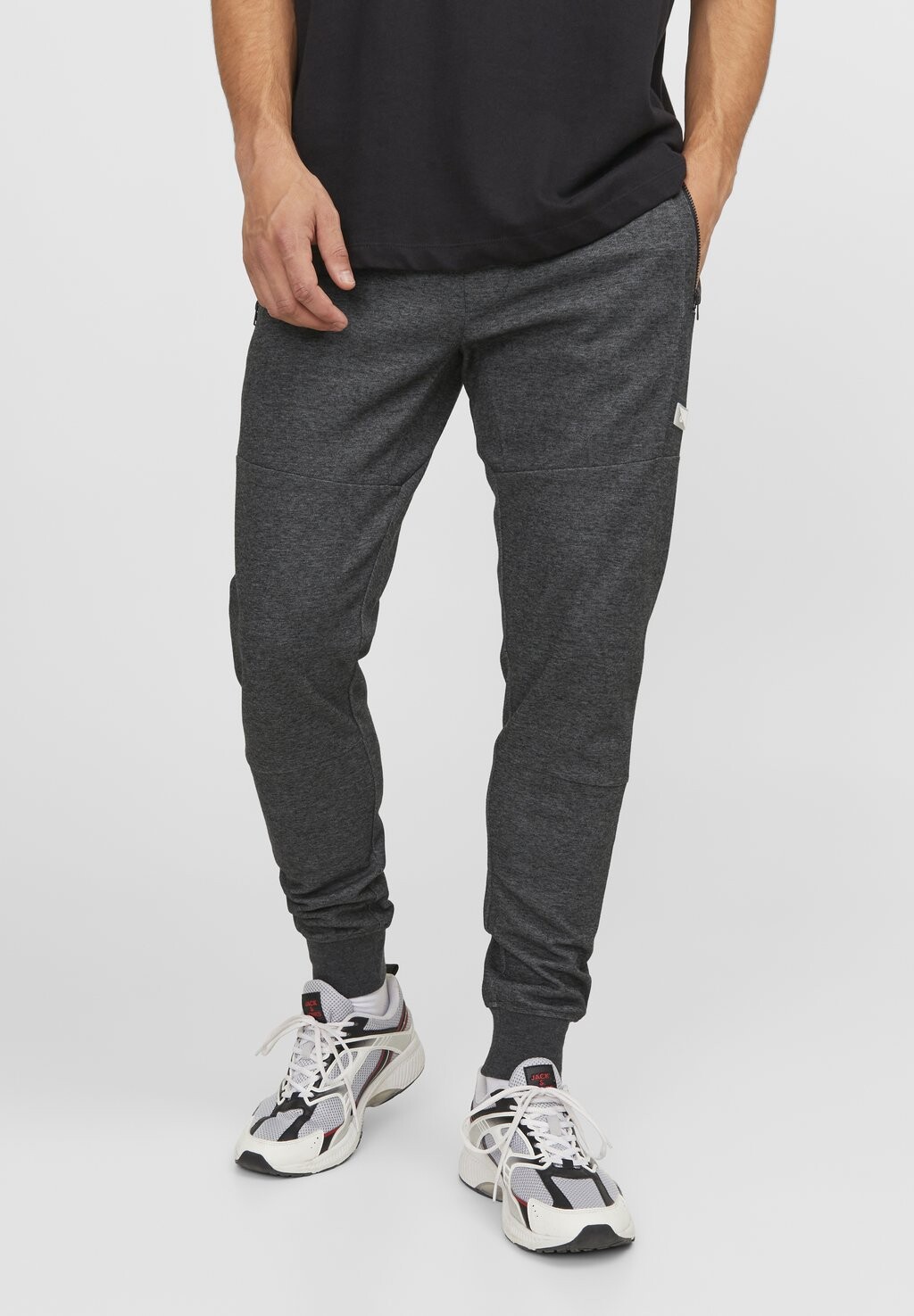 

Спортивные брюки Jack & Jones, темно-серый меланж.