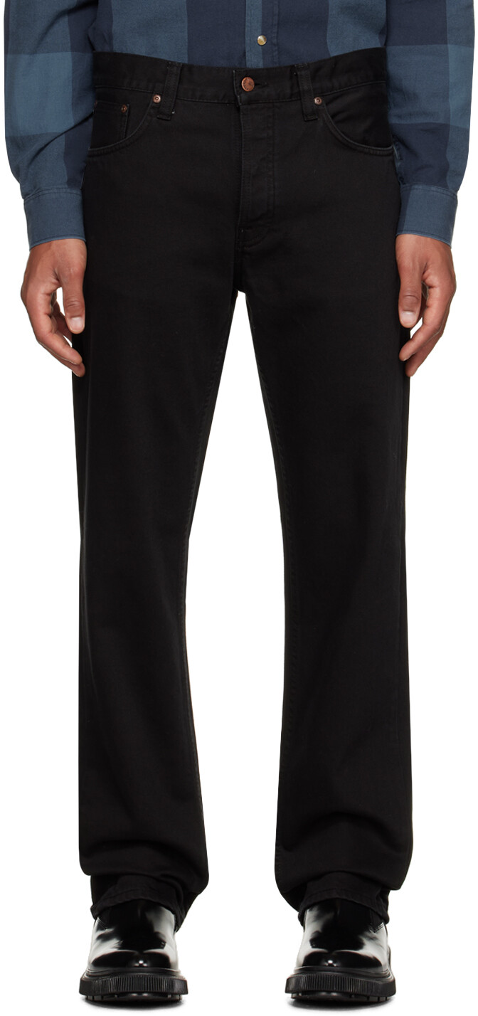 

Джинсы Nudie Черные джинсы Rad Rufus Nudie Jeans