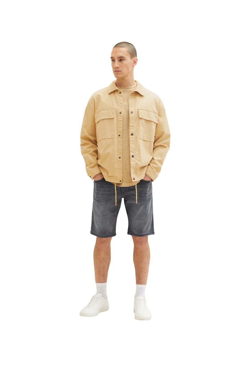 

Джинсы - Серые - Прямые Tom Tailor Denim, серый