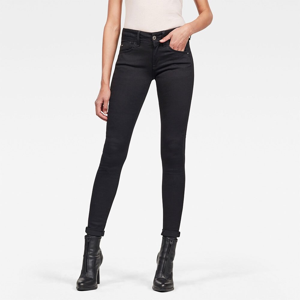 

Джинсы G-Star Lynn Mid Waist Super Skinny, синий