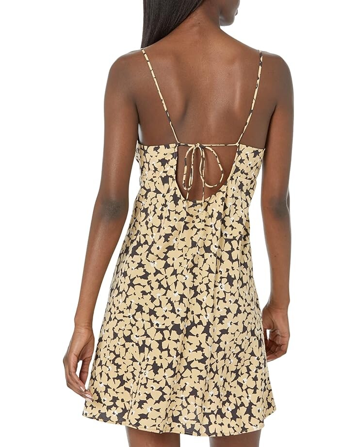 

Платье Madewell Layton Mini Slip Dress in Bonsai Bloom, цвет Desert Dune