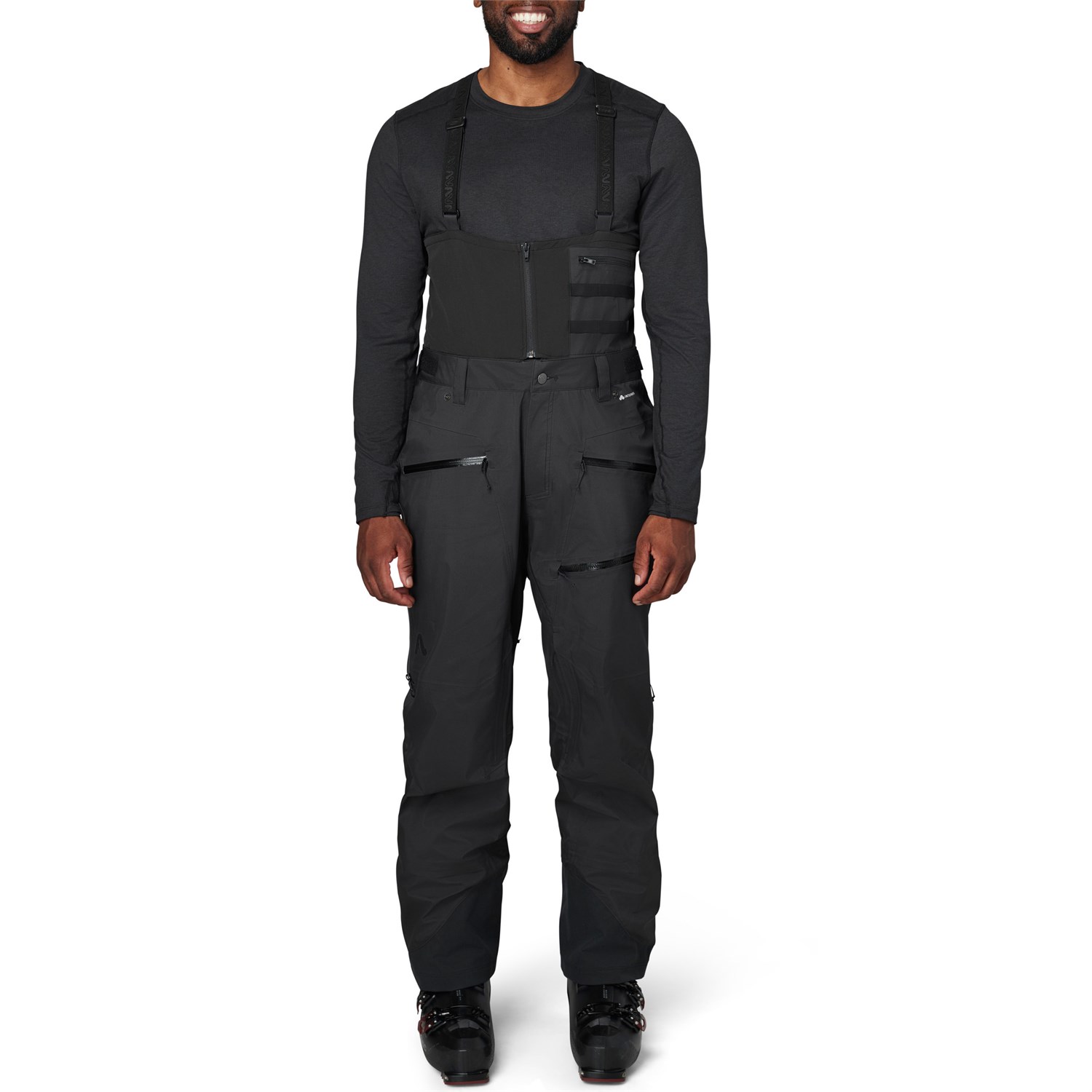 Горнолыжные брюки с подтяжками Flylow Compound, черный