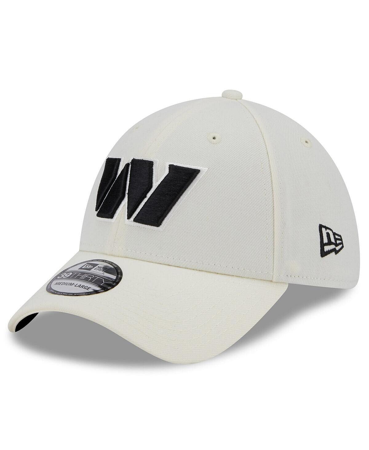 

Мужская кремовая кепка Washington Commanders Chrome Collection 39THIRTY Flex Hat New Era