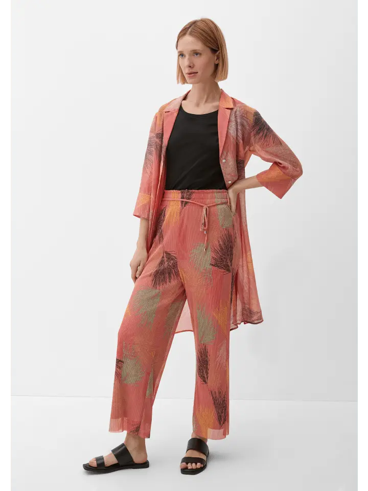 

Тканевые брюки s.Oliver, оранжевый