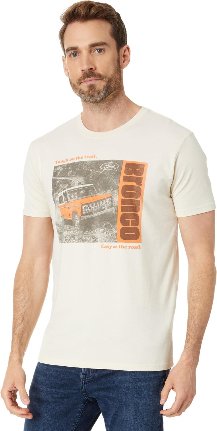 

Футболка Bronco с фото Lucky Brand, цвет Birch
