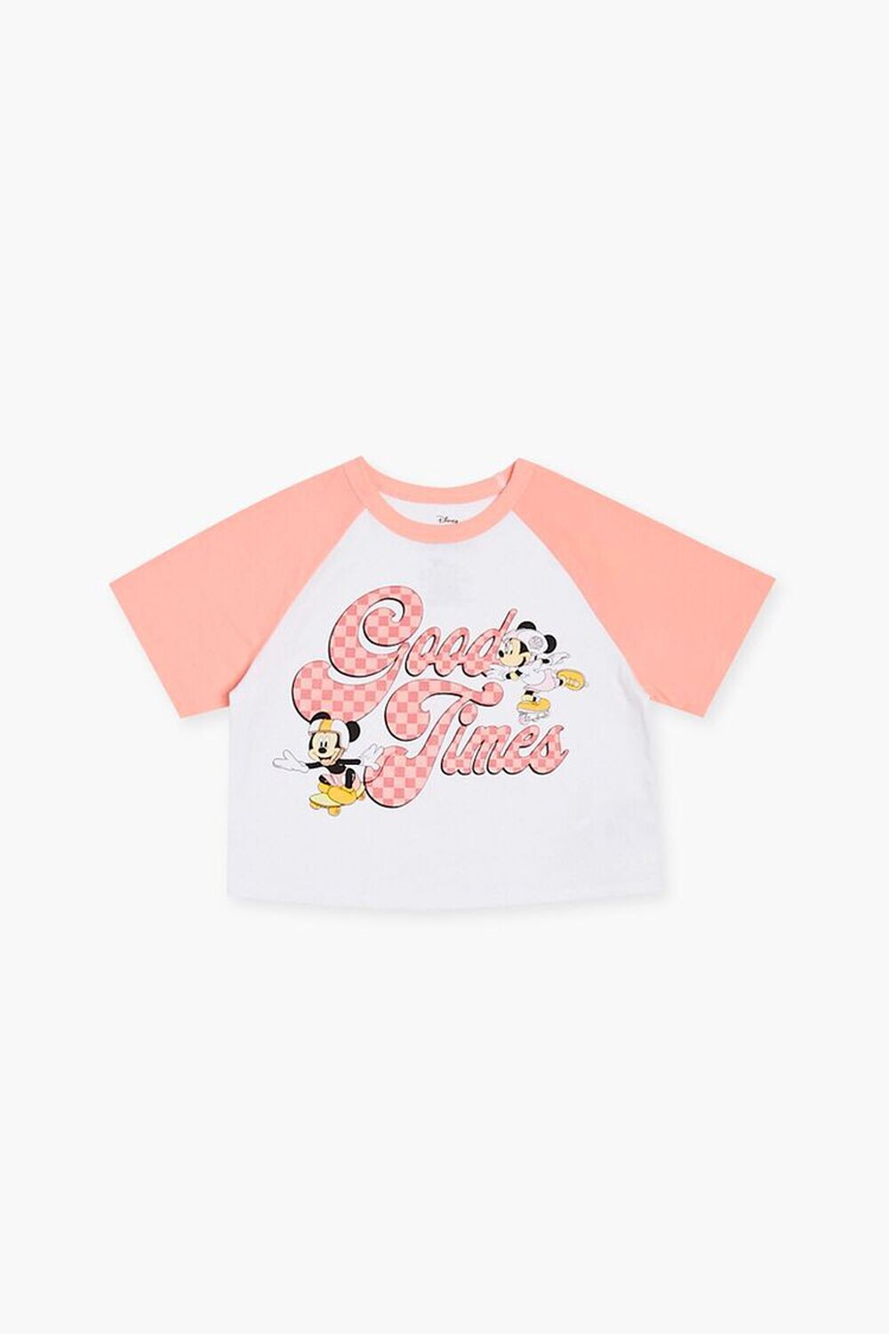 

Футболка с Микки Маусом для девочек Forever 21, белый