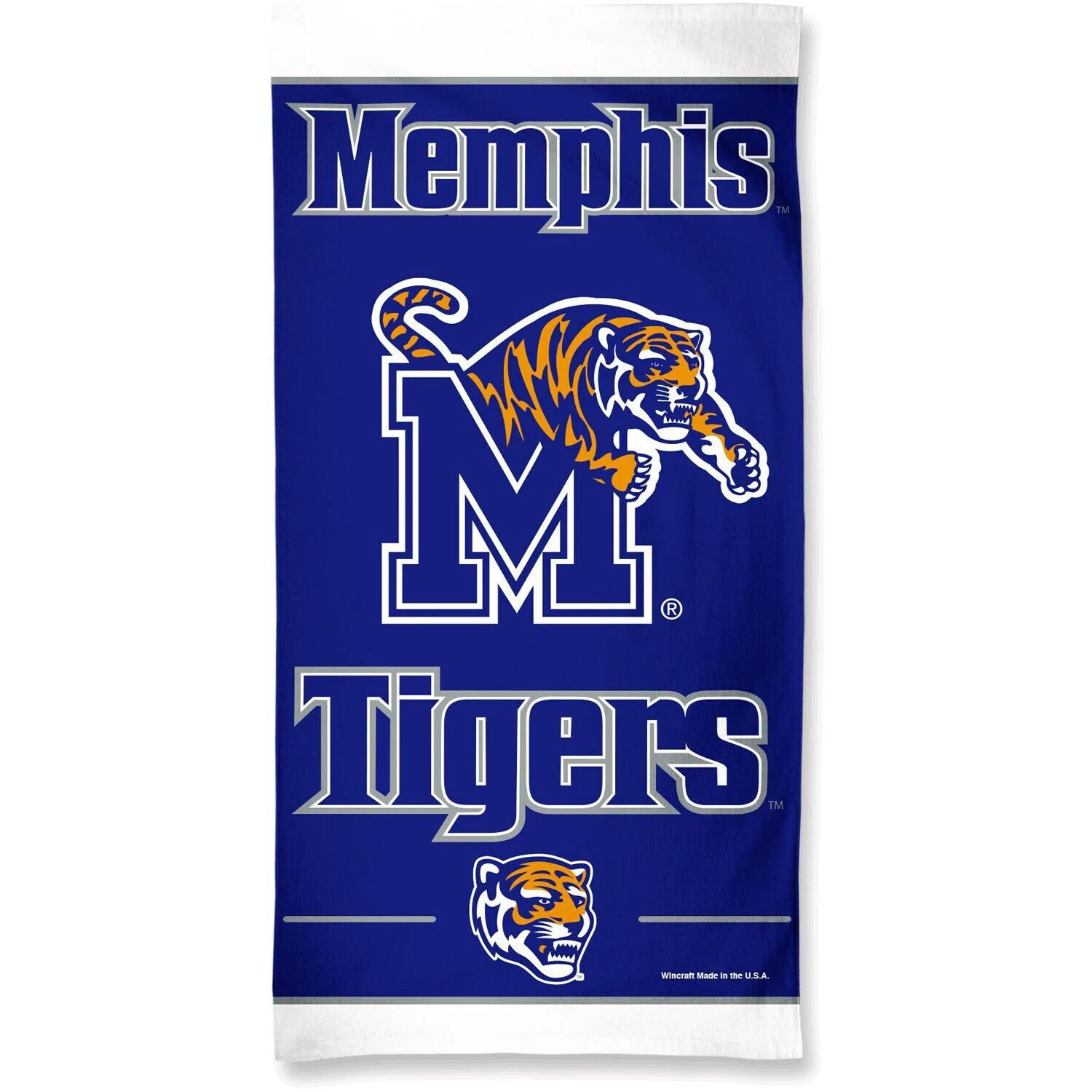 

WinCraft Memphis Tigers Пляжное полотенце из волокна 30 x 60 дюймов