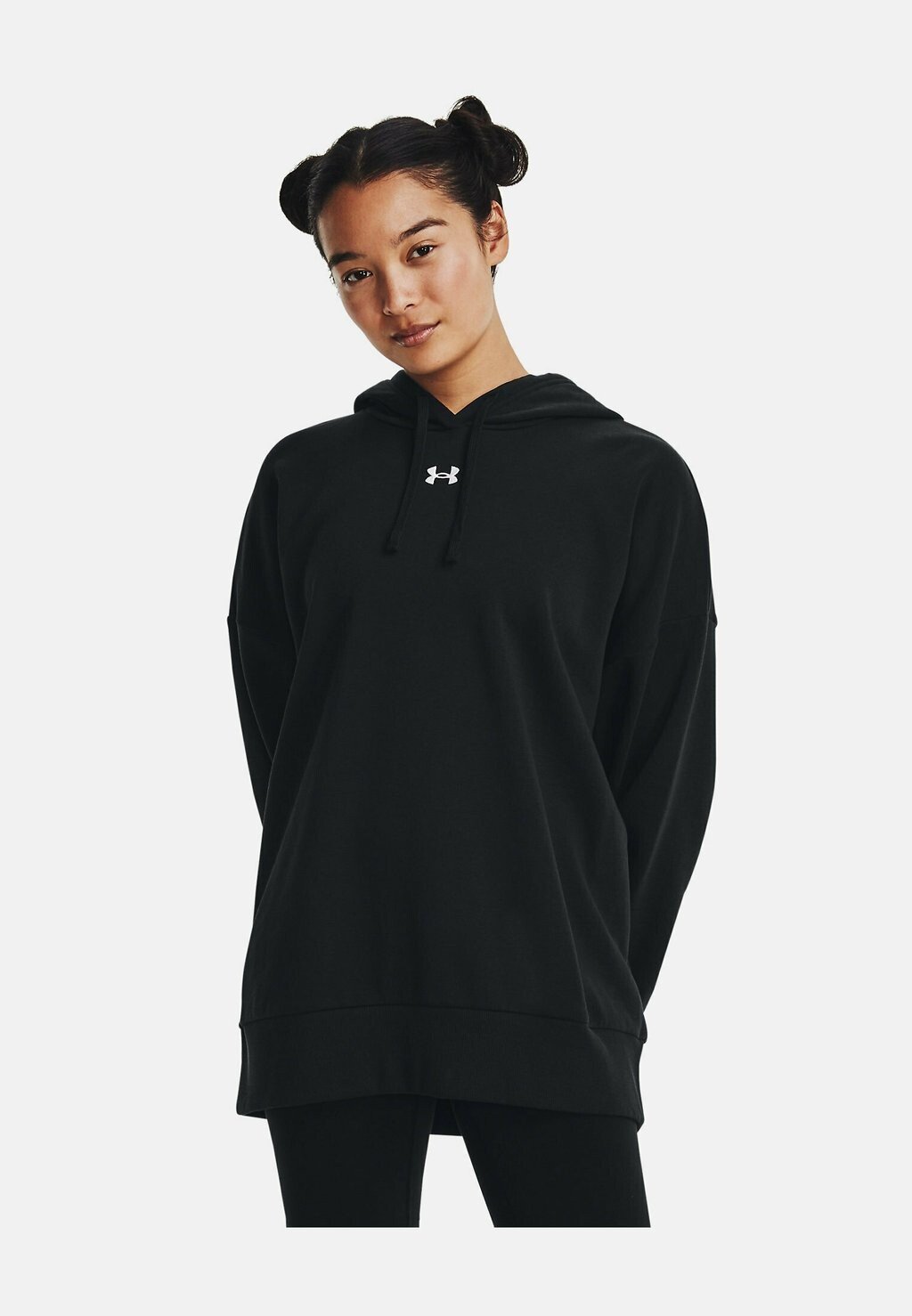 

Толстовка RIVAL HOODIE Under Armour, цвет black