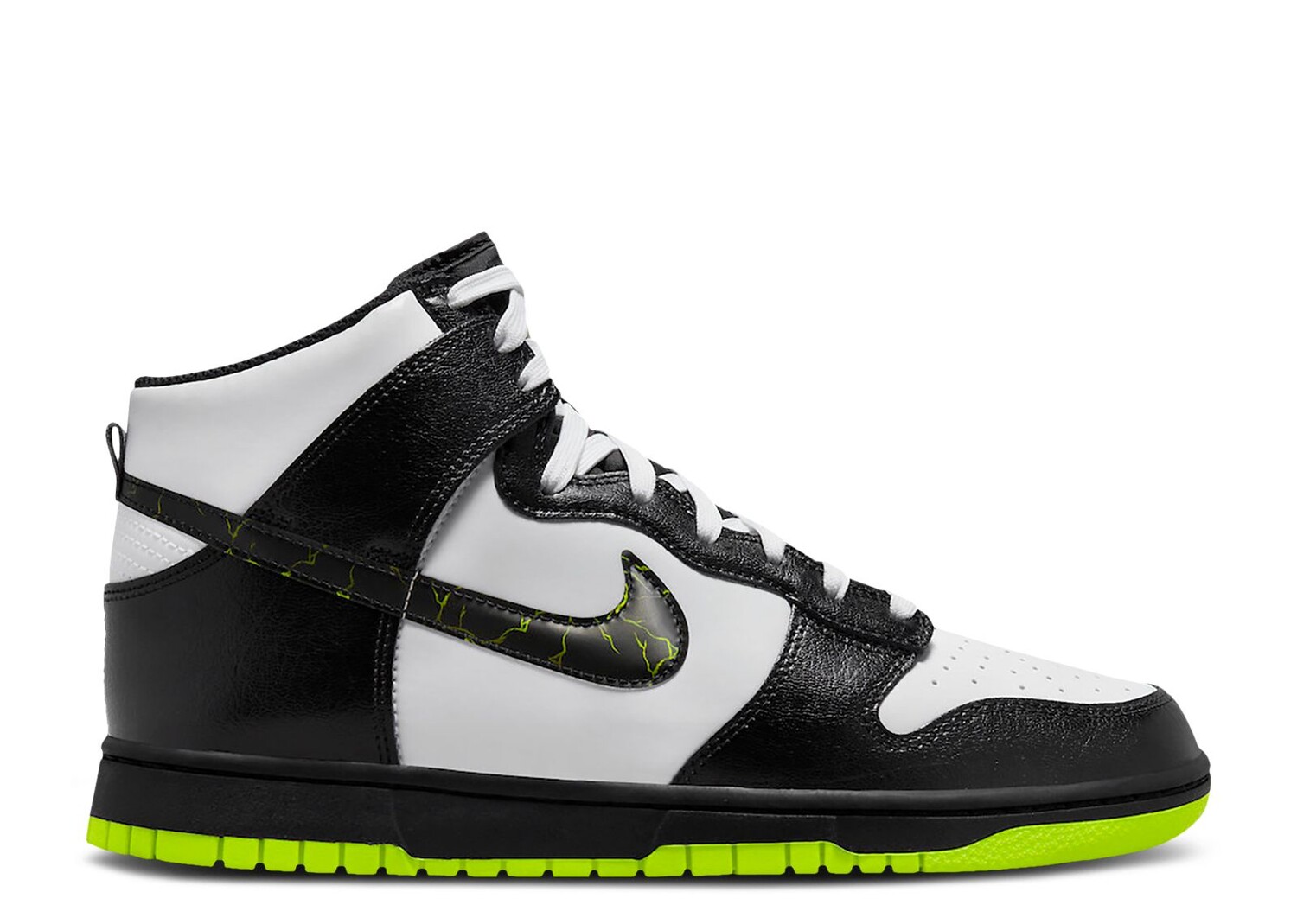 

Кроссовки Nike Dunk High 'Electric', черный