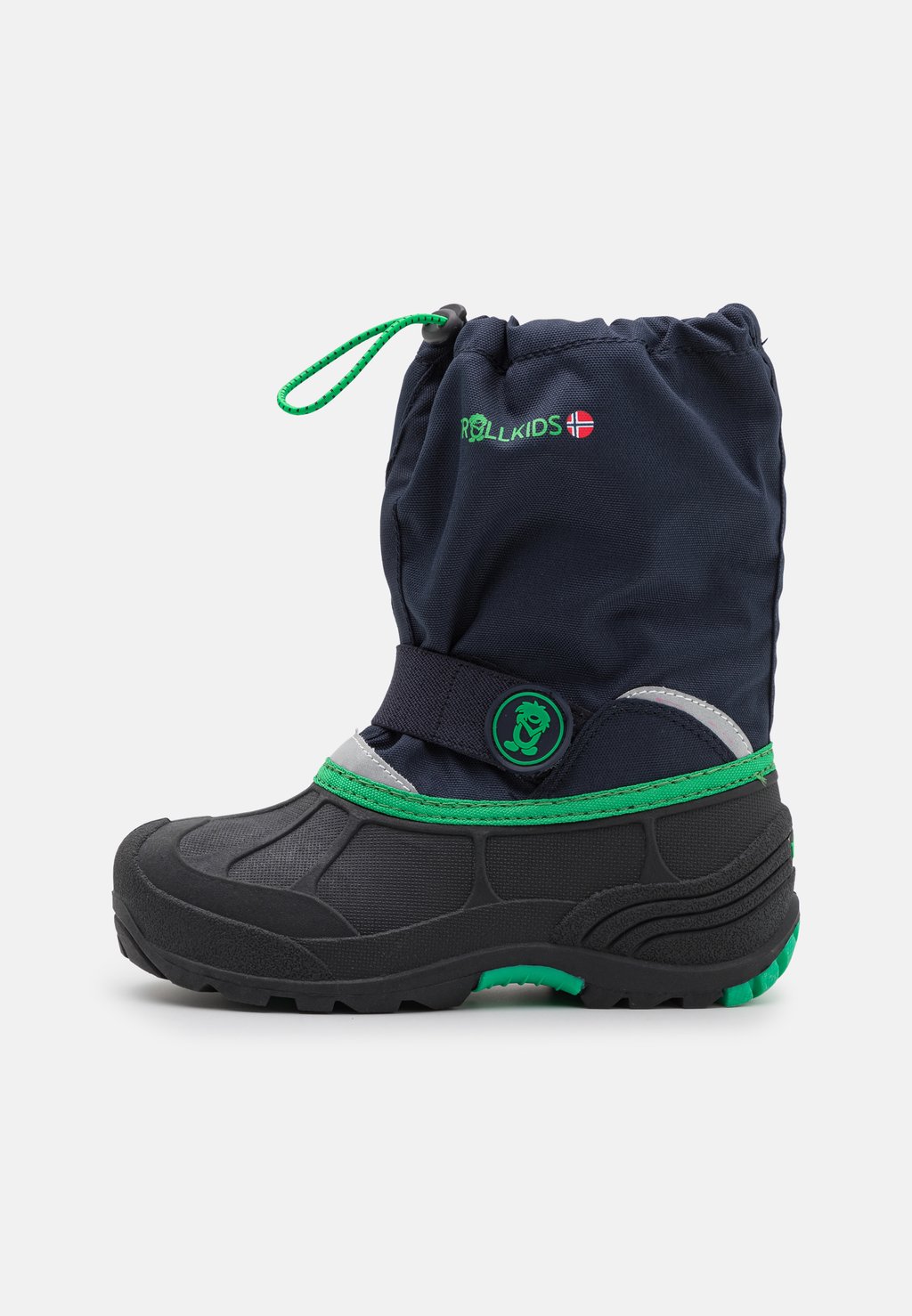 Зимние ботинки Telemark Unisex TrollKids, цвет navy/viper green