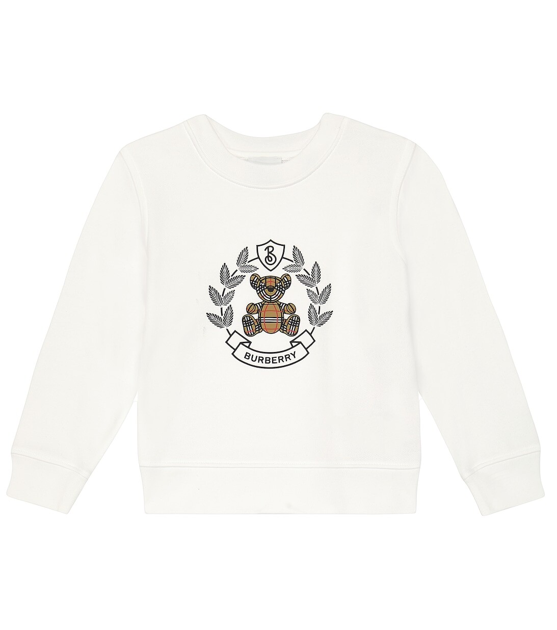 

Толстовка с изображением медведя Томаса Burberry, белый