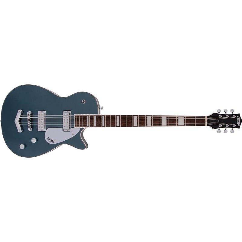 

Электрогитара Gretsch G5260 Electromatic Jet Baritone with V-Stoptail Electric Guitar, Laurel Fingerboard, Jade Gray Metallic