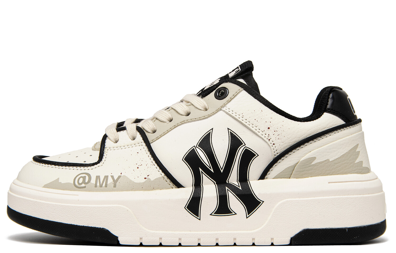 

Кроссовки MLB Chunky Liner Skateboarding Shoes Unisex Low-top Beige/brown, коричневый