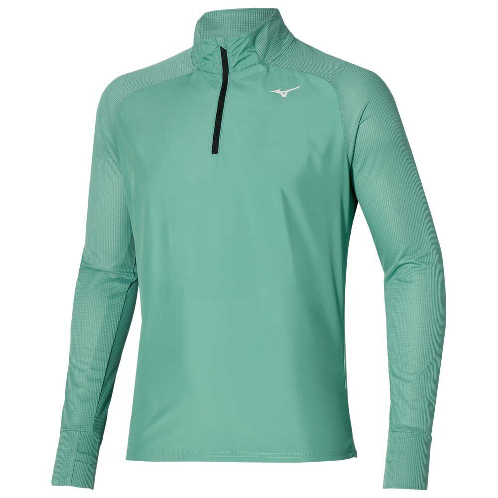

Футболка с длинным рукавом Mizuno Hybrid, синий