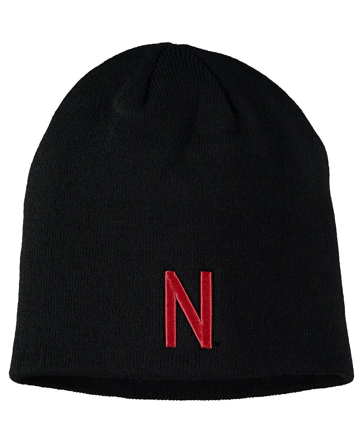 

Мужская черная вязаная шапка Nebraska Huskers Ezdozit Top of the World