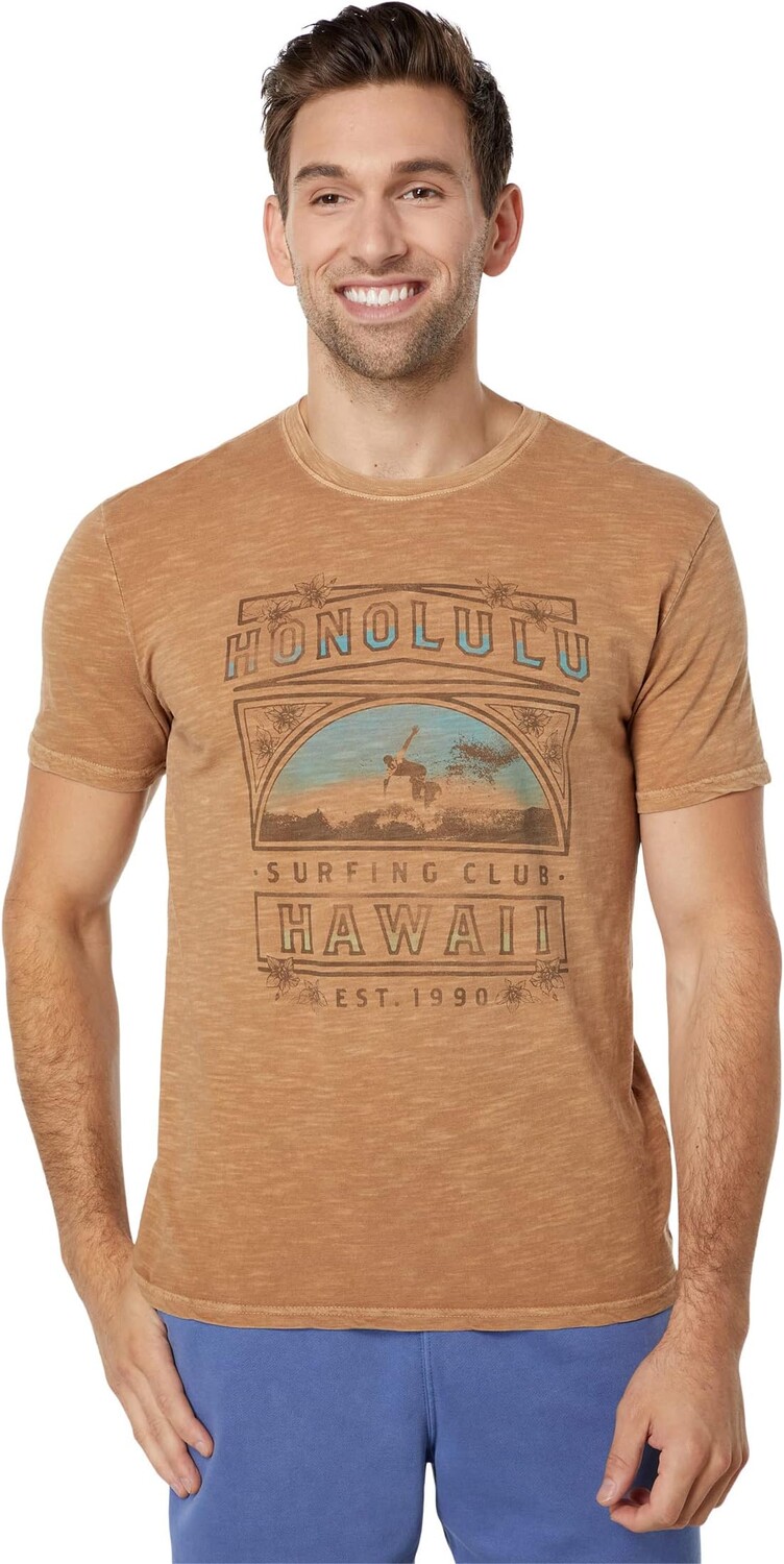

Футболка с рисунком Honolulu Surf Lucky Brand, цвет Chipmunk