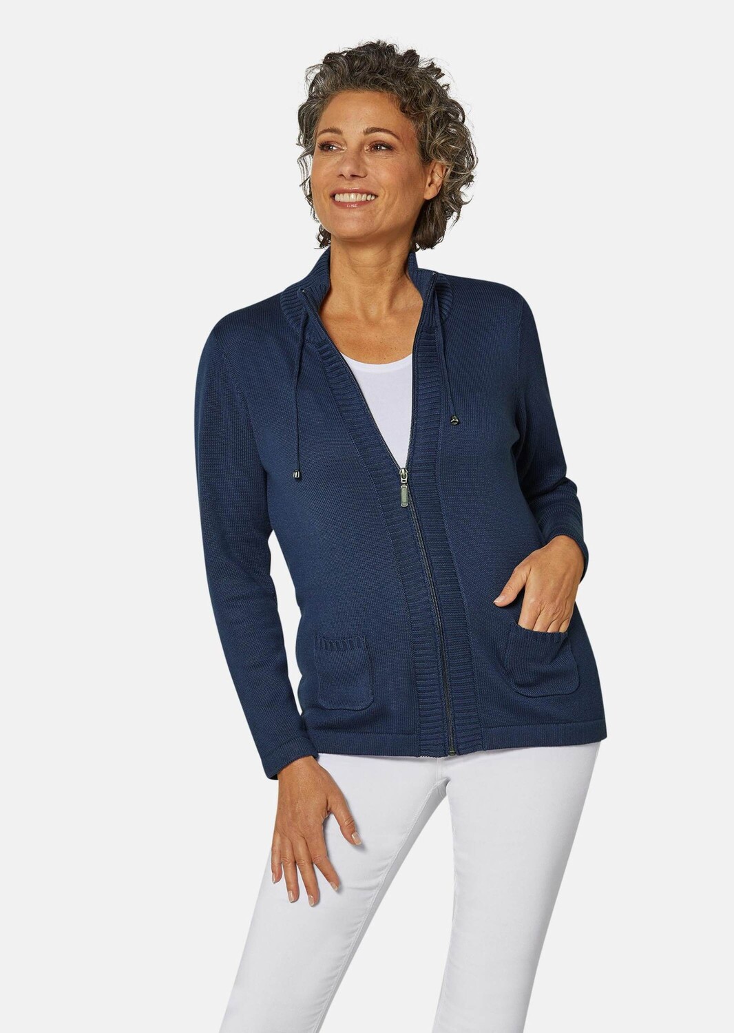 

Кардиган GOLDNER Strickjacke, морской