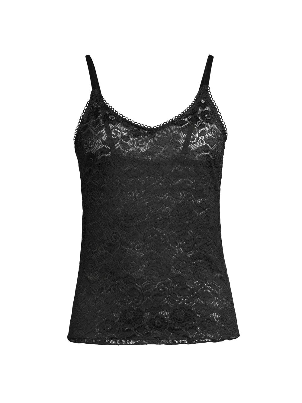 

Кружевной топ на бретелях Margo Honeydew Intimates, черный