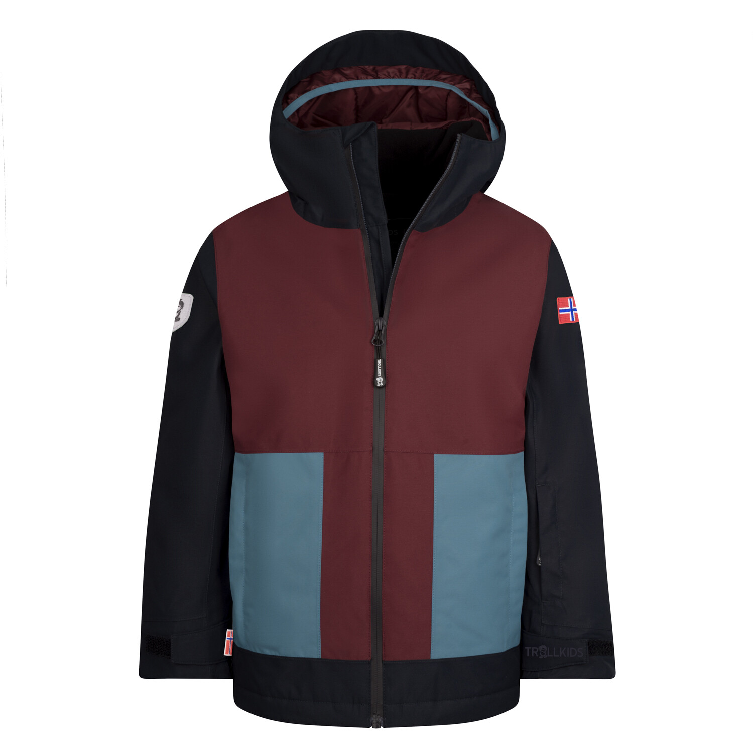 

Лыжная куртка Trollkids Ski Jacke Rauland, цвет Kastanienbraun/Schwarz/Stahlblau
