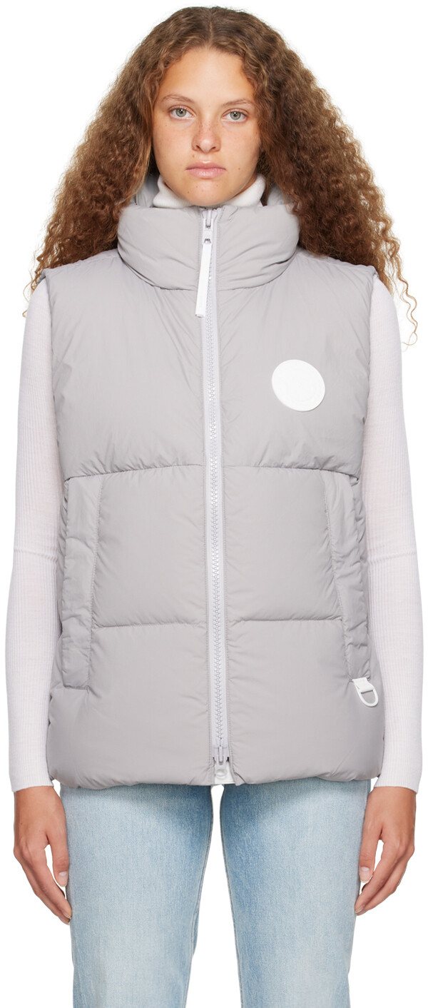 

Серый Пуховый жилет Everett Серый лунный камень Canada Goose