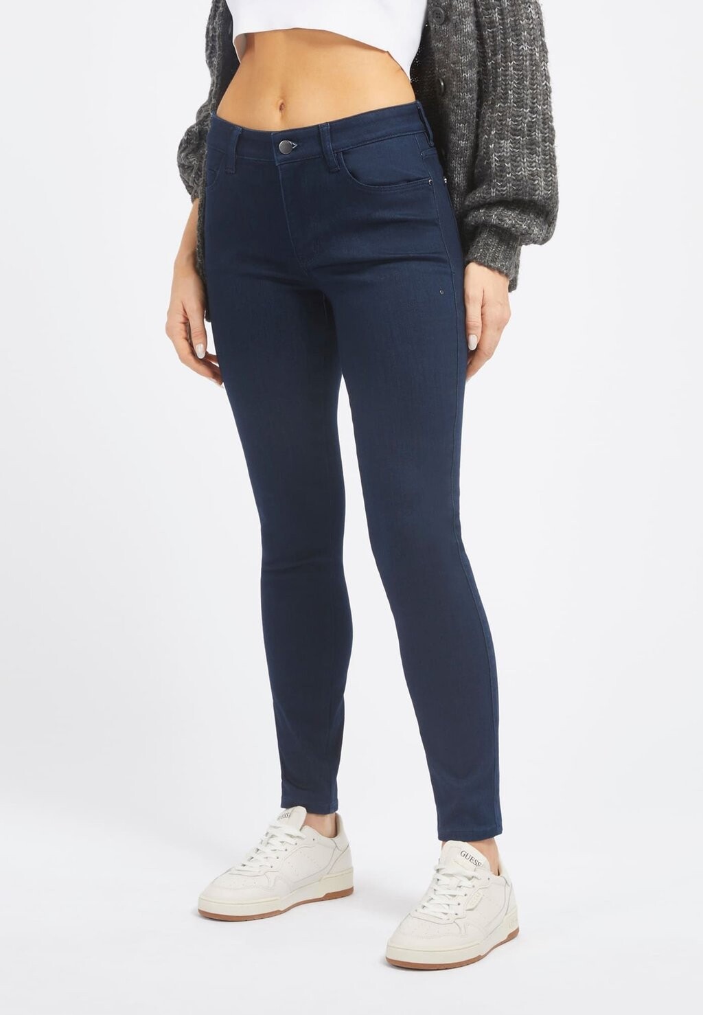 

Джинсы скинни MID RISE Guess, синий