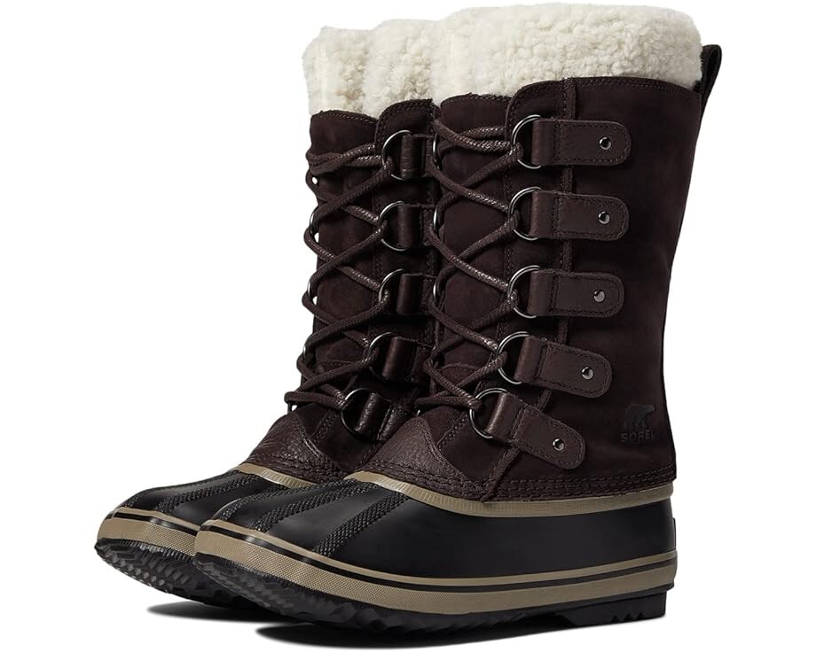

Ботинки SOREL Joan of Arctic Waterproof, цвет New Cinder/Wet Sand