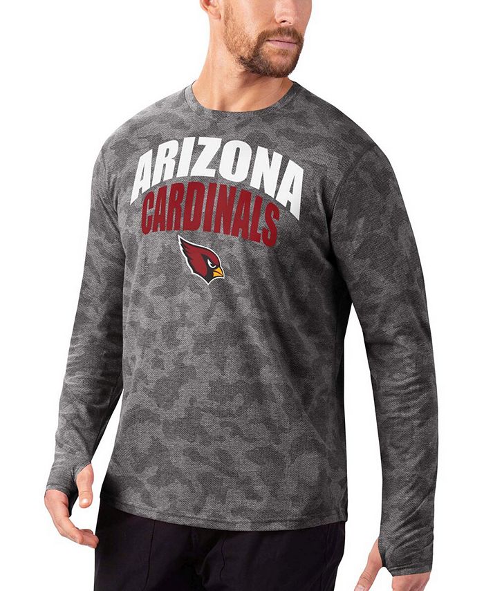 

Мужская черная футболка Arizona Cardinals Camo Performance с длинным рукавом MSX by Michael Strahan, черный