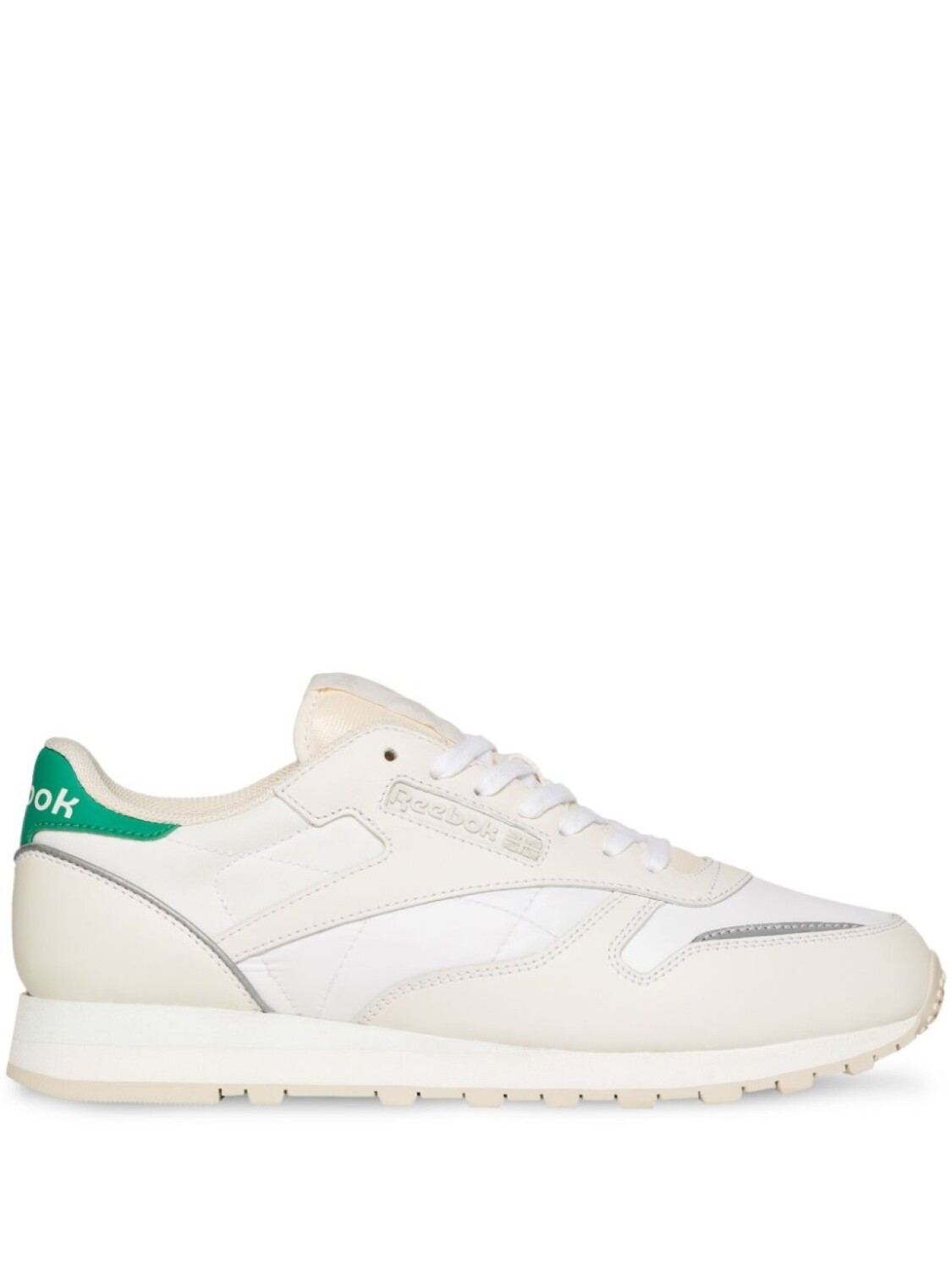 

Reebok кроссовки Classic Leather со вставками, белый