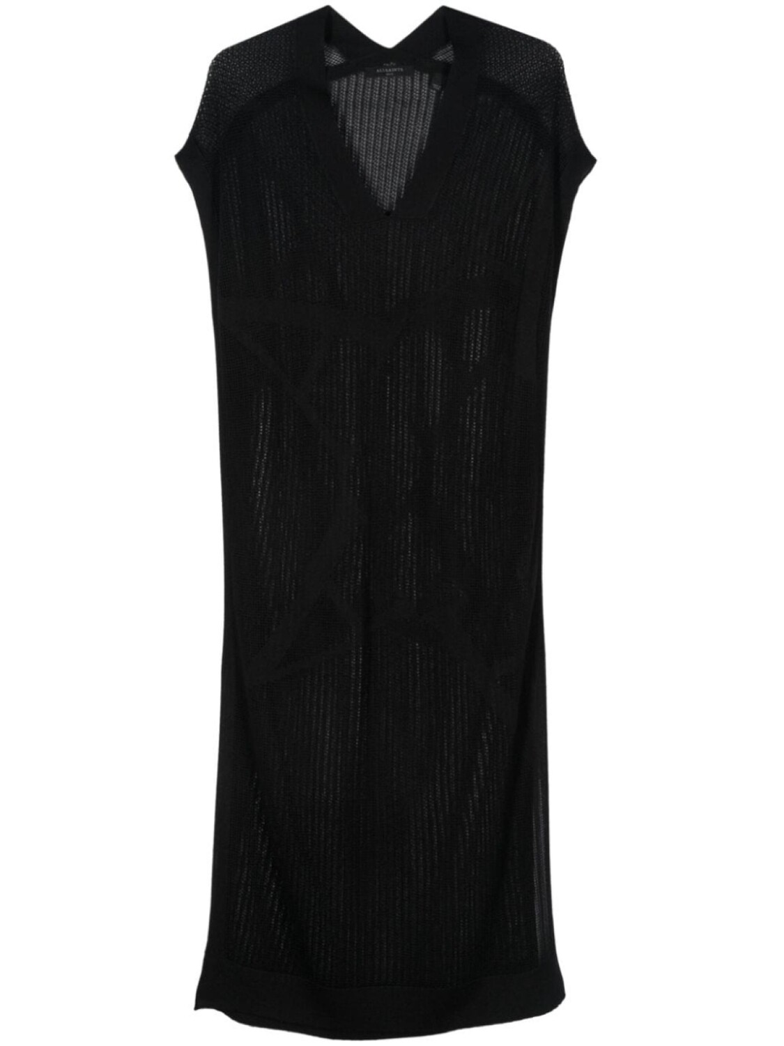 

AllSaints платье макси A Star, черный
