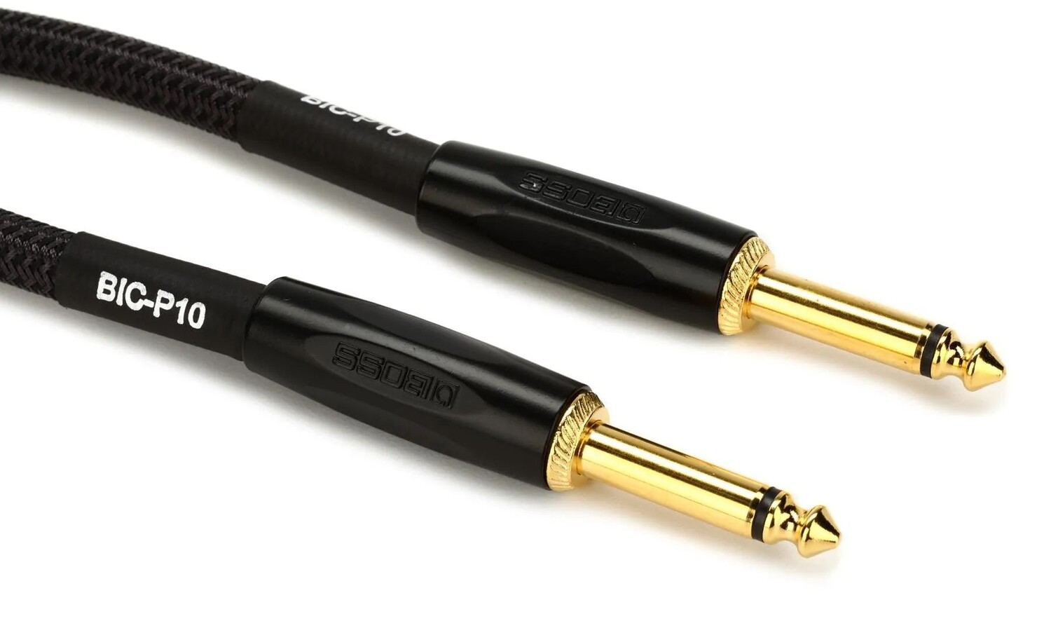 

Инструментальный кабель Boss BIC-P10 Premium, прямой к прямому, длина 10 футов