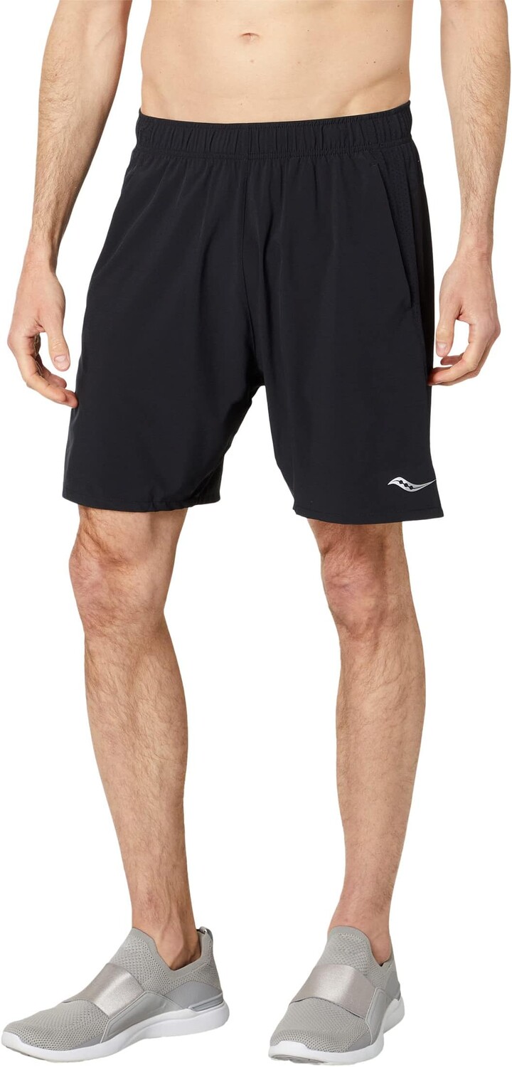

Шорты Outpace 7 дюймов Saucony, черный