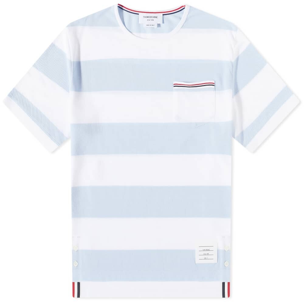 

Футболка в широкую полоску Thom Browne