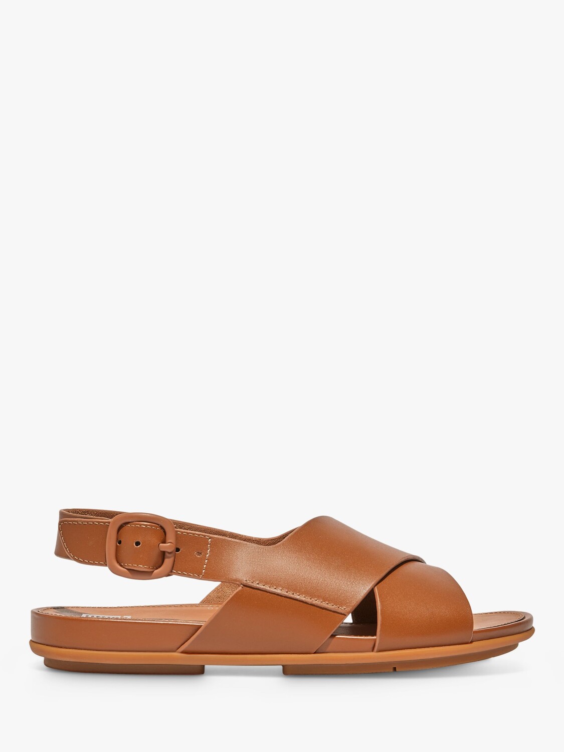 

Кожаные сандалии FitFlop Gracie сзади, светло-коричневый