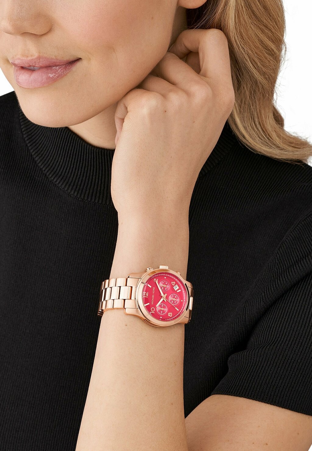

Хронограф TRADITIONAL RUNWAY Michael Kors, розовато-золотой